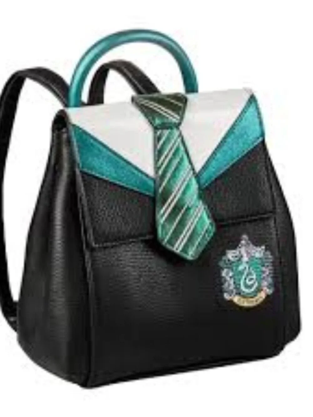 Harry Potter Slytherin Mini Backpack by Danielle Nicole - Picture 2 of 11